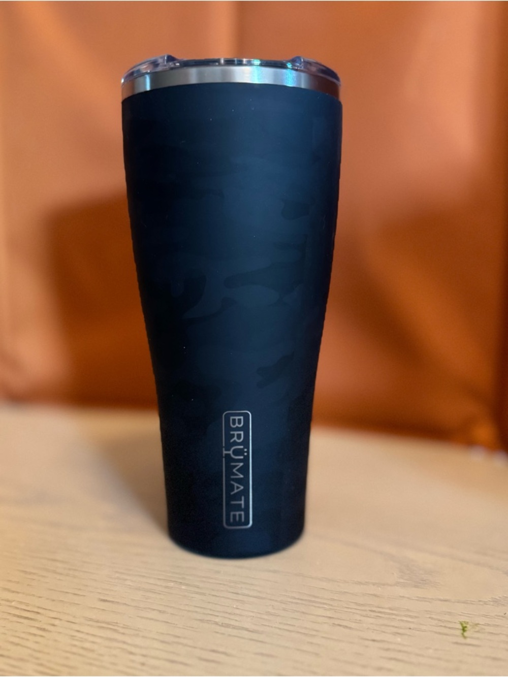BrüMate Black Camo Insulated Travel Tumbler